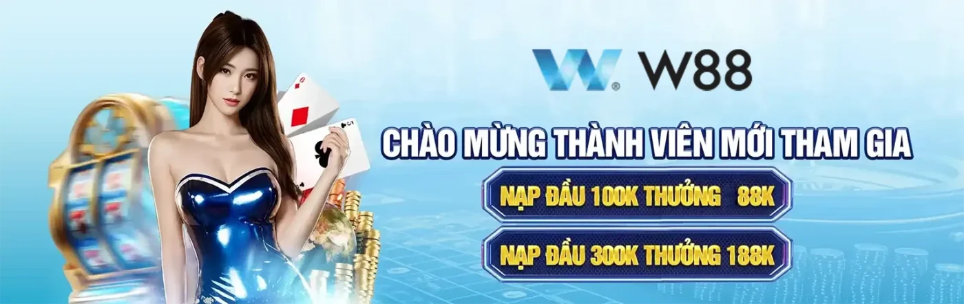 Nhà cái w88 với nhiều ưu đãi khuyến mãi hấp dẫn, lì xì 88k
