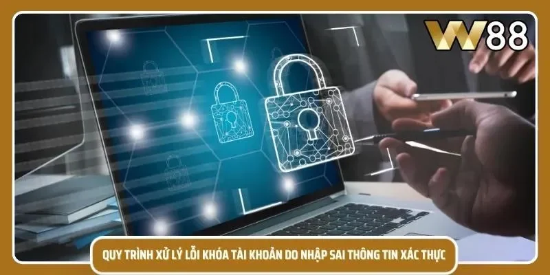 Khôi phục tài khoản khi nhập sai thông tin xác minh