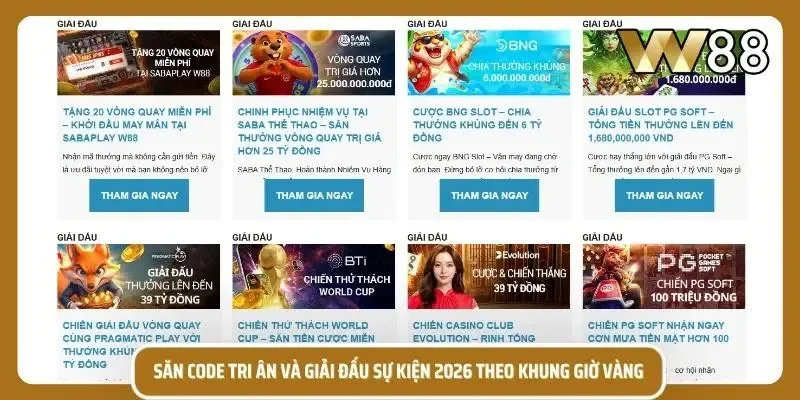 Khung giờ vàng xuất hiện nhiều cơ hội nhận mã quà tặng hấp dẫn