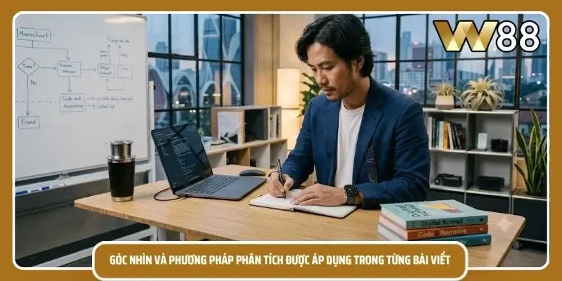 Góc nhìn của tác giả trong những bài viết